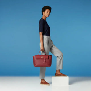 Ruby Leather Women's Bag, Red - Mapi