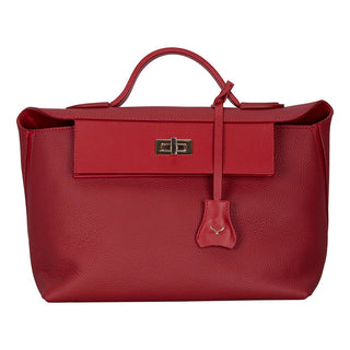 Ruby Leather Women's Bag, Red - Mapi