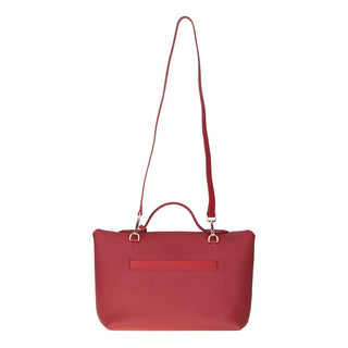 Ruby Leather Women's Bag, Red - BlackBrook Case