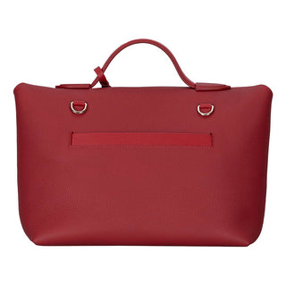 Ruby Leather Women's Bag, Red - BlackBrook Case