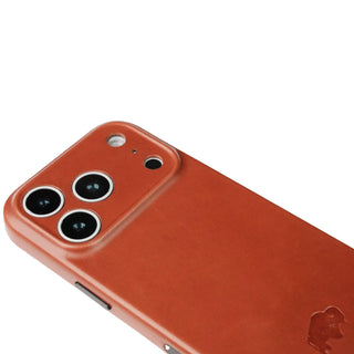 Ryker Leather MagSafe Case - iPhone 17 Pro, Burnished Tan - BlackBrook Case