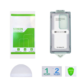 Samsung Galaxy Galaxy S24 Plus Tempered Glass - BlackBrook Case