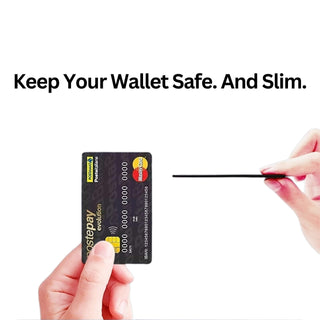 Slim Wallet Finder – Tracking Card Compatible with Apple Find My - BlackBrook Case