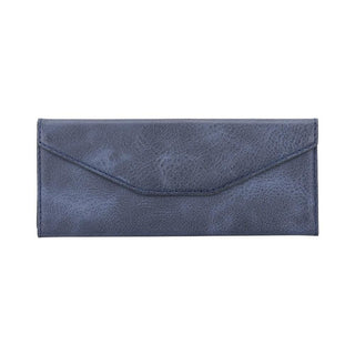 Smart Leather Glasses Case, Brown - UnBranded