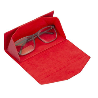 Smart Leather Glasses Case, Brown - UnBranded