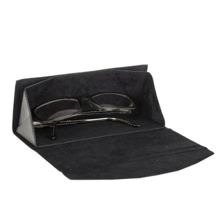 Smart Leather Glasses Case, Charcoal - UnBranded