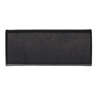 Smart Leather Glasses Case, Pebble Black - UnBranded