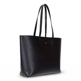 Solea Leather Women's Tote Bag, Black - BlackBrook Case