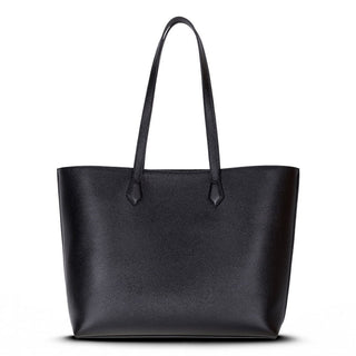 Solea Leather Women's Tote Bag, Black - BlackBrook Case