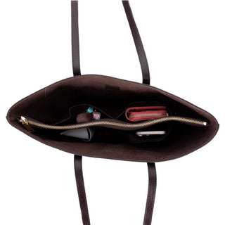 Solea Leather Women's Tote Bag, Brown - BlackBrook Case