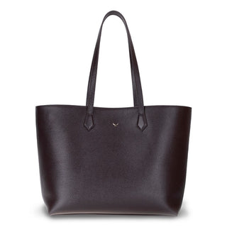 Solea Leather Women's Tote Bag, Brown - BlackBrook Case