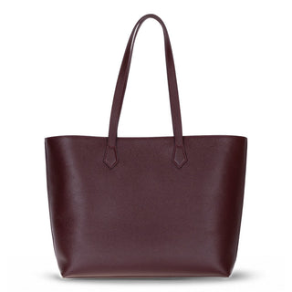 Solea Leather Women's Tote Bag, Burgundy - BlackBrook Case