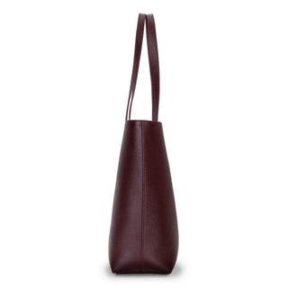Solea Leather Women's Tote Bag, Burgundy - BlackBrook Case