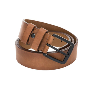 Sport Leather Belt, Tan - BlackBrook Case