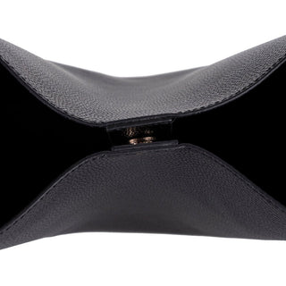 Stella Leather Women's Tote Bag, Black - BlackBrook Case