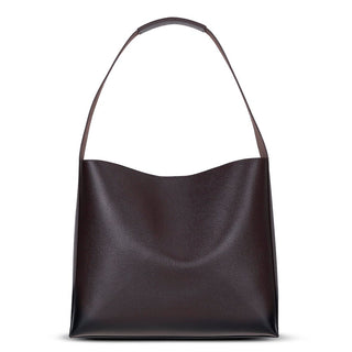 Stella Leather Women's Tote Bag, Brown - BlackBrook Case