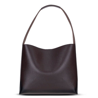 Stella Leather Women's Tote Bag, Brown - BlackBrook Case