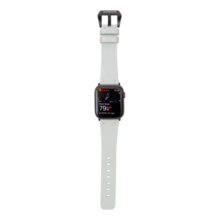 Sutton Leather Band for Apple Watch 46mm, Light Green, Black Hardware - BlackBrook Case