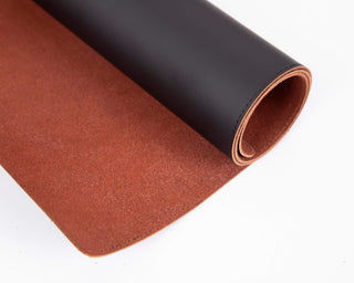 Sutton Leather Desk Mat, Large, Black - BlackBrook Case