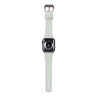 Sutton Modern Band for Apple Watch 44mm / 45mm, Light Green, Silver Hardware - BlackBrook Case