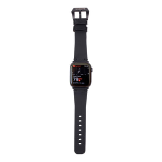 Sutton Modern Band for Apple Watch 45mm / 46mm, Black, Black Hardware - BlackBrook Case