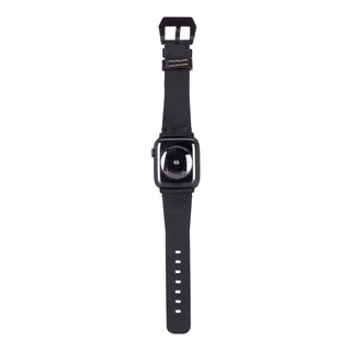 Sutton Modern Band for Apple Watch 45mm / 46mm, Black, Black Hardware - BlackBrook Case