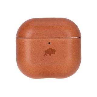 Taylor Leather Case for AirPods 4, Tan - BlackBrook Case
