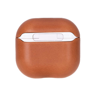 Taylor Leather Case for AirPods 4, Tan - BlackBrook Case