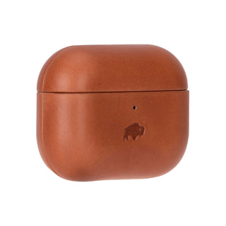 Taylor Leather Case for AirPods 4, Tan - BlackBrook Case