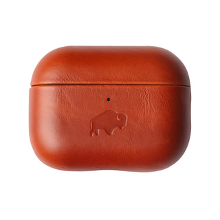 Taylor Leather Case for AirPods Pro 3, Burnished Tan - BlackBrook Case
