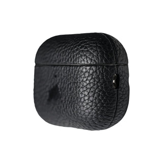 Taylor Leather Case for AirPods Pro 3, Pebble Black - BlackBrook Case