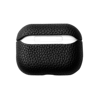 Taylor Leather Case for AirPods Pro 3, Pebble Black - BlackBrook Case
