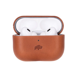Taylor Leather Case for AirPods Pro 3, Tan - BlackBrook Case