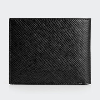Torino Men’s Leather Bifold Wallet – Mapi Edition, Black - Mapi