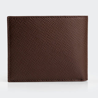 Torino Men’s Leather Bifold Wallet – Mapi Edition, Brown - Mapi