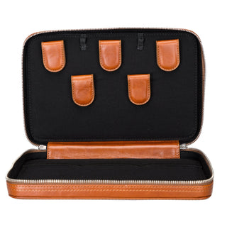 Travel Leather Cable Organizer - UnBranded