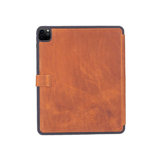 Trigon iPad Pro 11" Folio Wallet Case, Golden Brown - BlackBrook Case