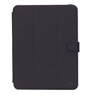 Trigon Leather Folio iPad Pro 11" (2024 - M4), Pebble Black - BlackBrook Case