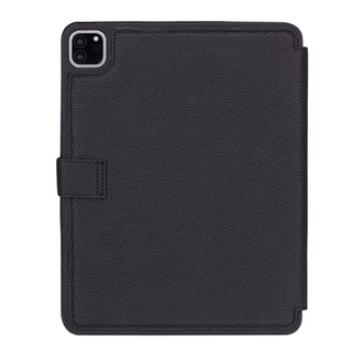 Trigon Leather Folio iPad Pro 11", Pebble Black - BlackBrook Case