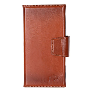 Tudor iPhone 16 Plus Wallet Case, Burnished Tan - BlackBrook Case