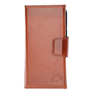 Tudor iPhone 16 Pro Max Wallet Case, Burnished Tan - BlackBrook Case