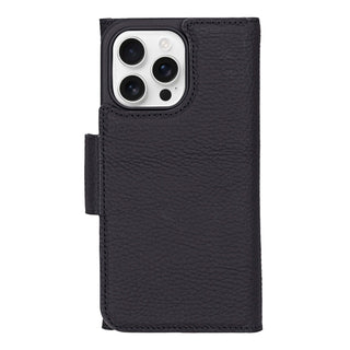 Tudor iPhone 16 Pro Max Wallet Case, Pebble Black - BlackBrook Case