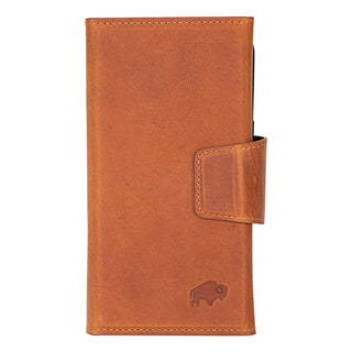 Tudor iPhone 16 Pro Wallet Case, Golden Brown - BlackBrook Case