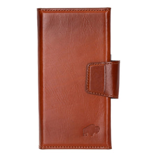 Tudor iPhone 16 Wallet Case, Burnished Tan - BlackBrook Case