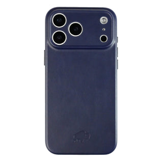 Tudor Tri - Fold Leather Wallet Case iPhone 17 Pro, Deep Blue - BlackBrook Case