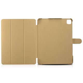 Turner Leather Folio Case - iPad Pro 12.9" (4th Gen) Smart Folio, Coffee - BlackBrook Case