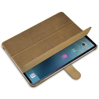 Turner Leather Folio Case - iPad Pro 12.9" (4th Gen) Smart Folio, Coffee - BlackBrook Case
