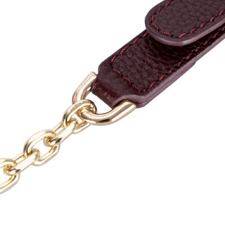 Valentina Suede Leather Women's Bag, Burgundy - BlackBrook Case