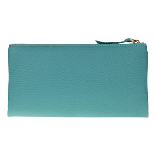Vellure Leather Women's Clutch, Large, Pine Green - BlackBrook Case