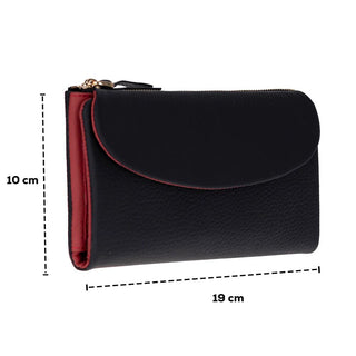 Vellure Leather Women's Clutch, Large, Yellow - BlackBrook Case